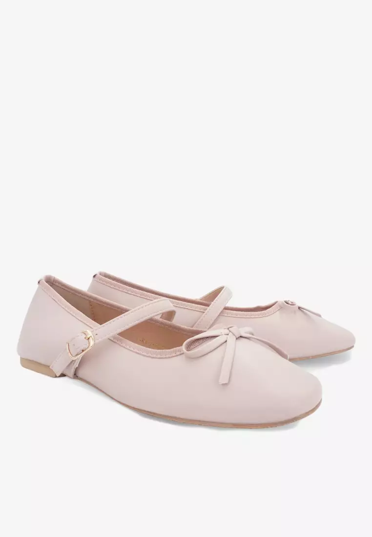 Dr. Cardin Women Luxe Mary Jane Flats L-RAU-9009