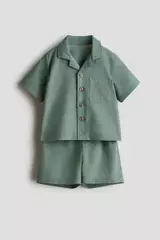 Khaki green Medium Dusty