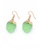 Urban Outlier green and gold Strawberry Shape Rhinestone Earrings 59C47AC03599F4GS_2