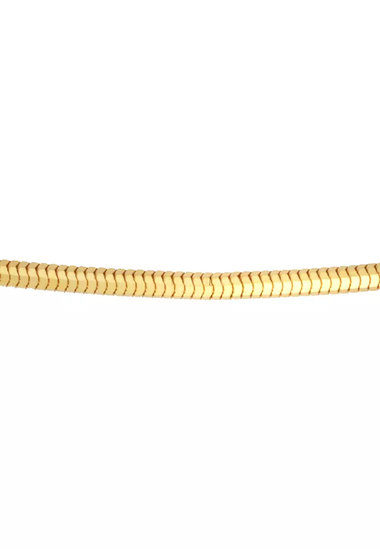 TOMEI Lusso Italia Chomel Necklace, Yellow Gold 916