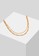 Elli Germany gold Perhiasan Wanita Perak Asli - Silver Kalung Layer Chain Figaro Gold Plated B07BEAC23237A5GS_8