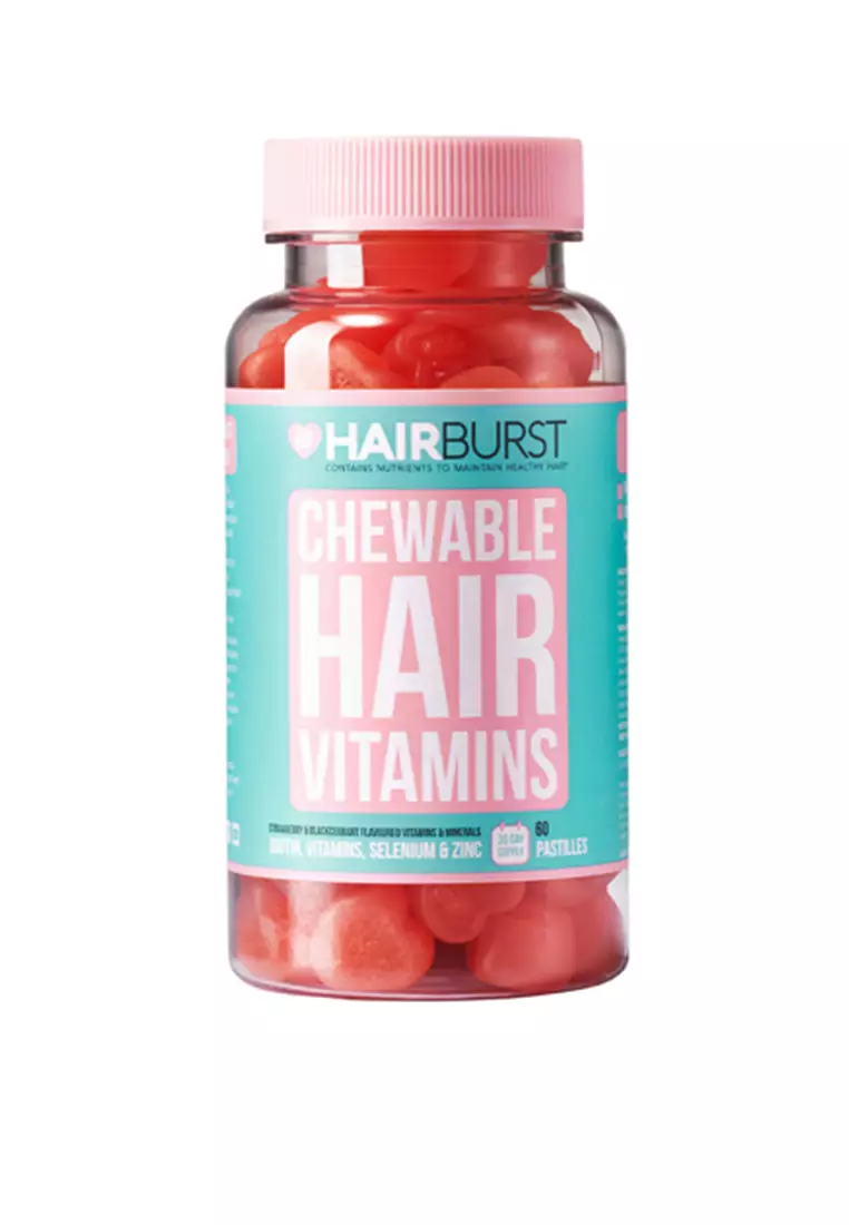 Buy Hairburst Hairburst Chewable Hair Vitamins (60 gummies) (Expiration ...