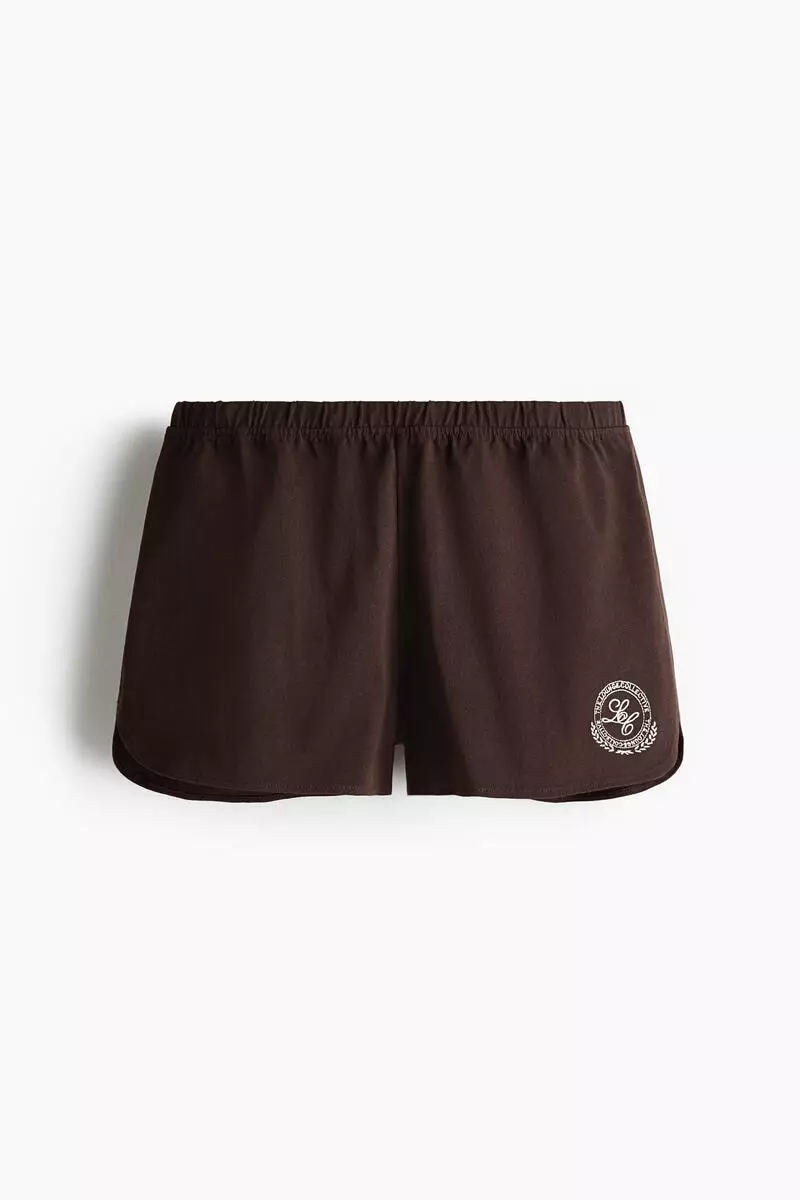 Cotton jersey shorts