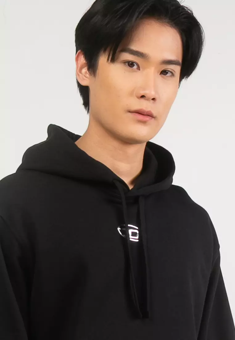 Metallic Logo Hoodie