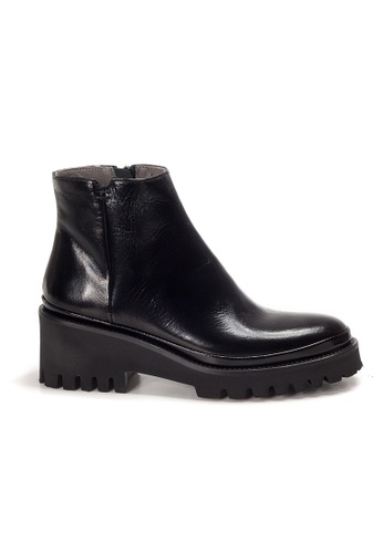 Buy Shu Talk Xsa Comfortable Leather Ankle Boots With Heels Online