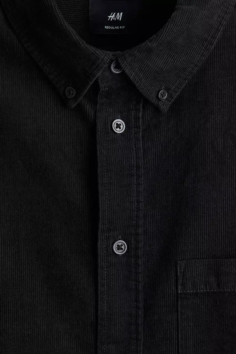 Regular Fit Corduroy shirt
