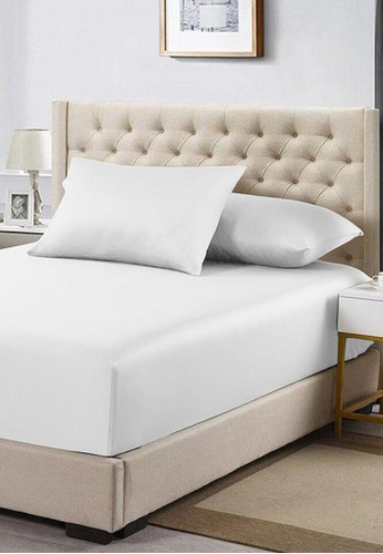 MOCOF white MOCOF 100% REAL Silky Egyptian Cotton 1200TC Bedsheet/Fitted Sheet set Super Single Queen King WHITE 1F924HL9C296F6GS_1