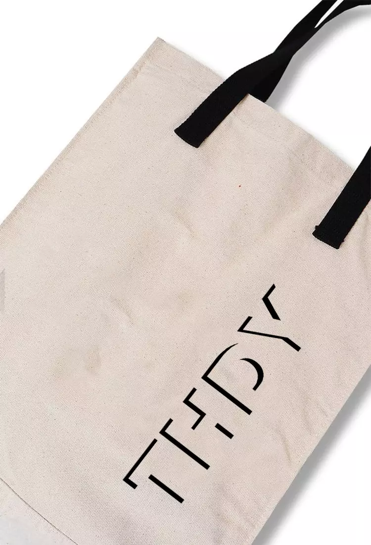 AMC82 Totebag Thirdday Black Thdy Outline Broken white