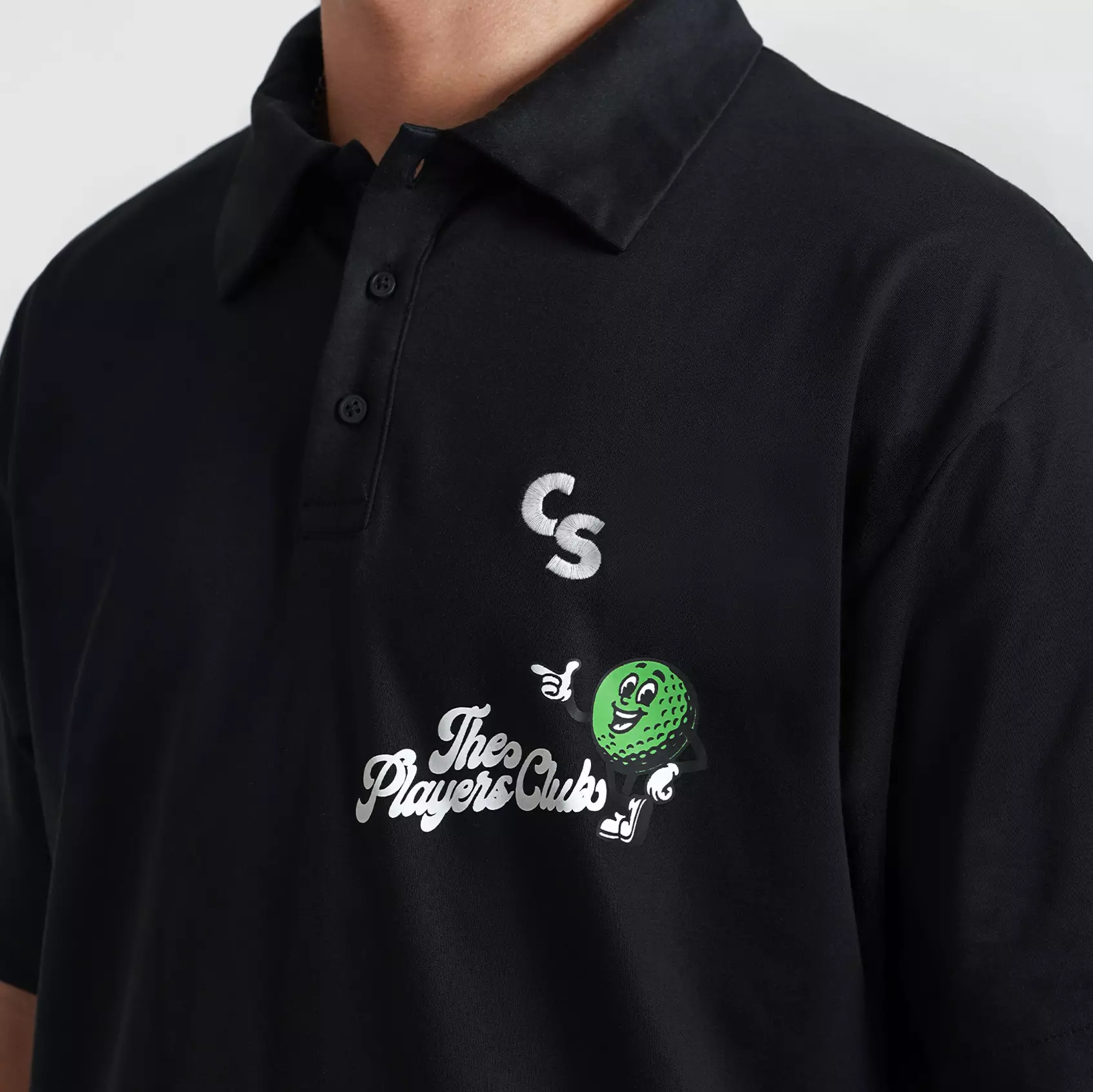 CELCIUS Polo Shirt LIN001337C Hitam