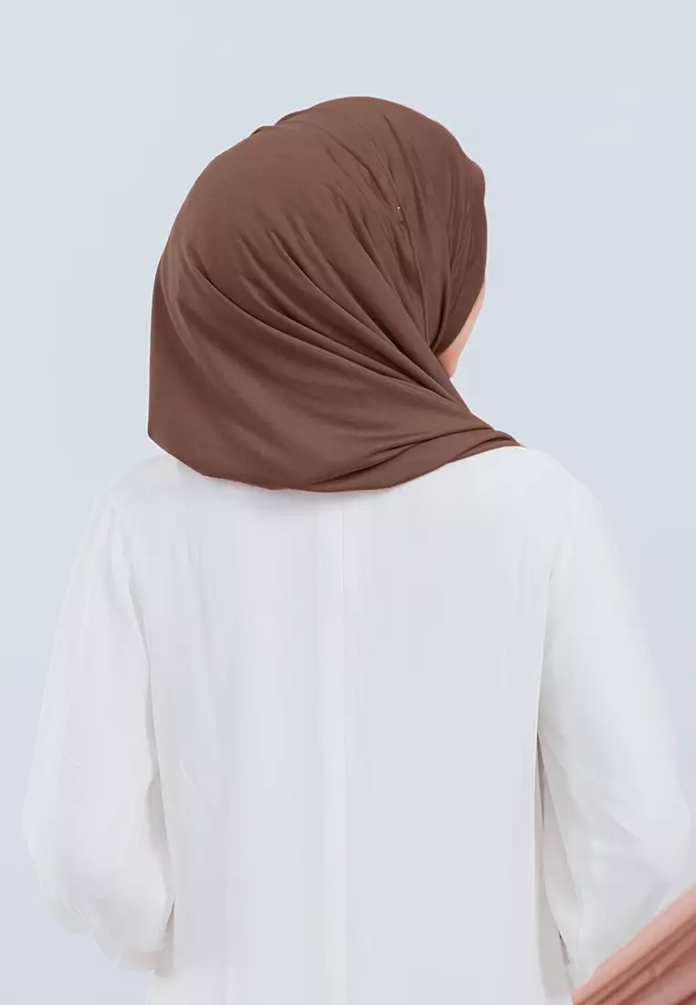HIJAB INSTAN FAYZA - DARK BROWN