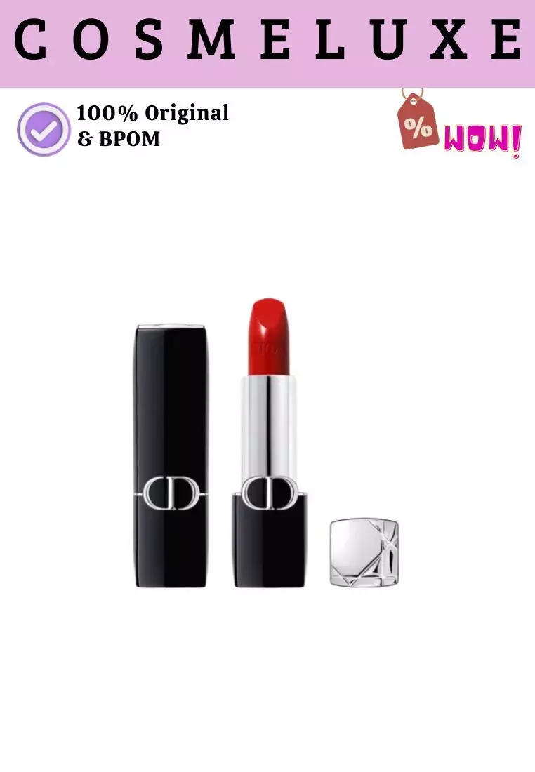Rouge Dior Lipstick - 999 Satin Finish