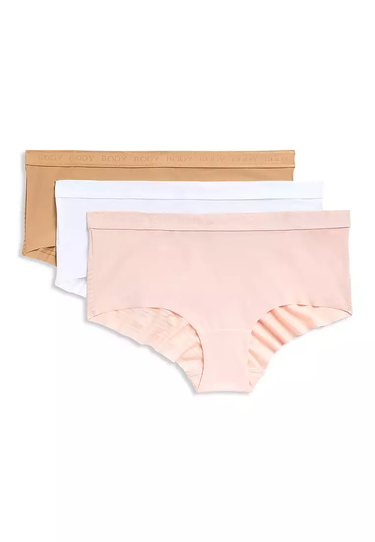 3pk Body Define™ Low Rise Shorts