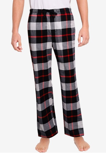 GAP black Flannel Pyjama Pants FBDDDAA116DCEBGS_1