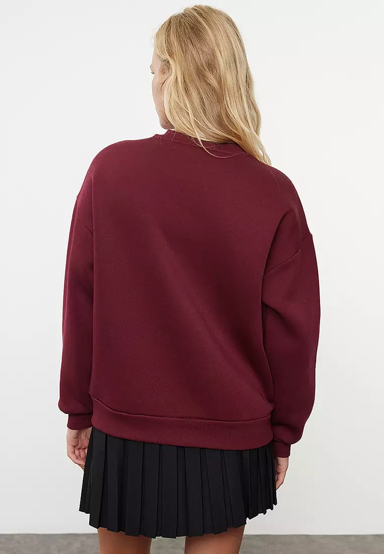 Oversized Fleece Inner Sweatshirt