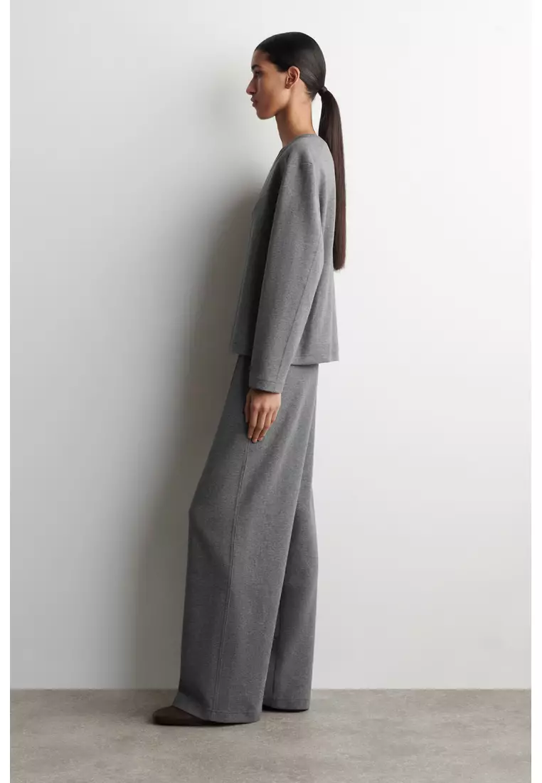 COTTON LONG-SLEEVED TOP