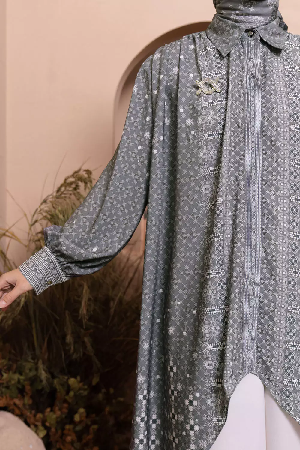 Klamby - Senggala Tunic Seagrass Twill