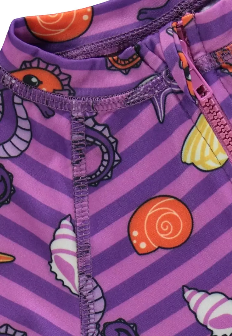 UV50 Swimsuit with seahorses