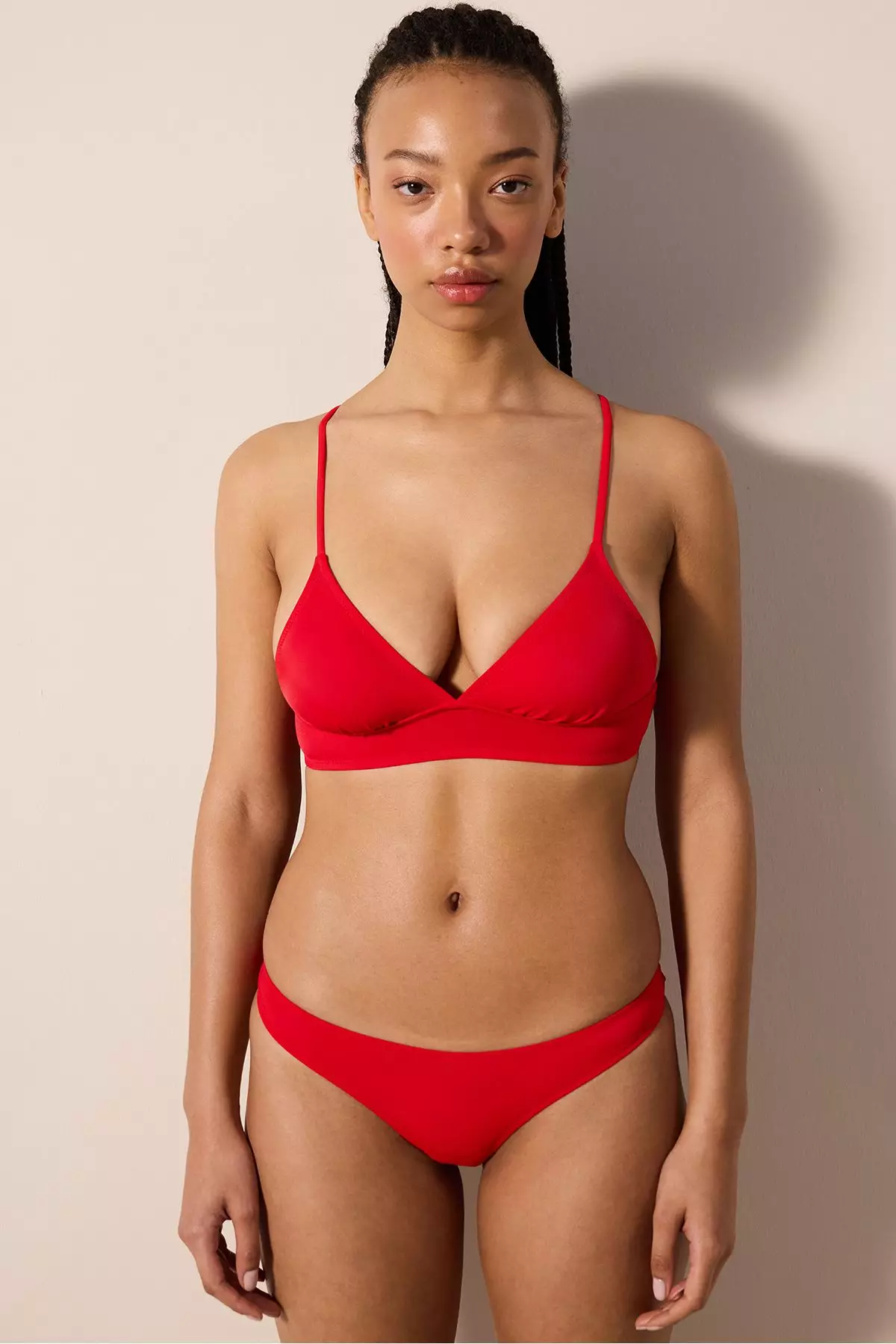 Cheeky Red Bikini Bottom