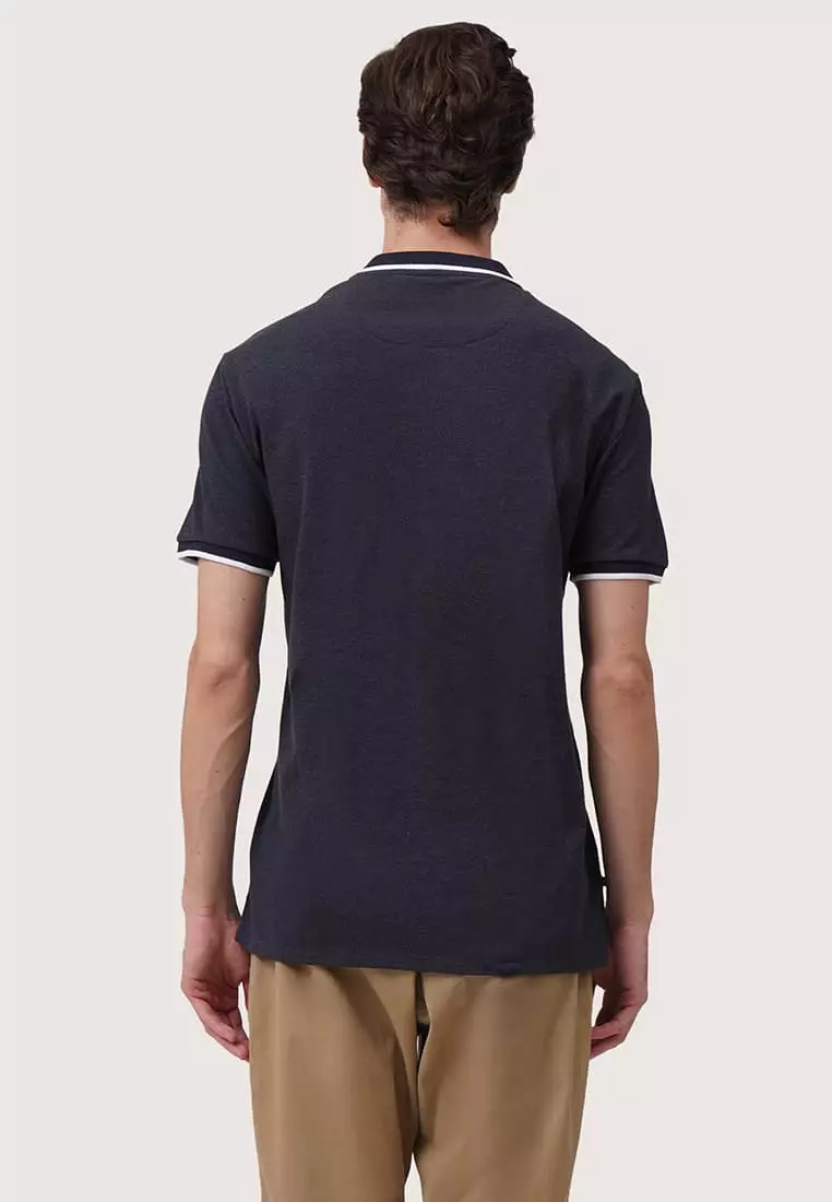 Polo Shirt With Contrast Trim