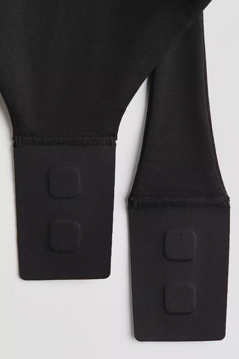 Sculpting Long-sleeved thong body