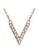 Krystal Couture gold KRYSTAL COUTURE Luxury V Shaped Pendant Necklace in Rose Gold Embellished with Swarovski® Crystals F1CFBAC3E32BCDGS_1