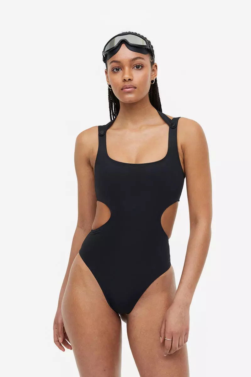 H&m cut out swimsuit on sale