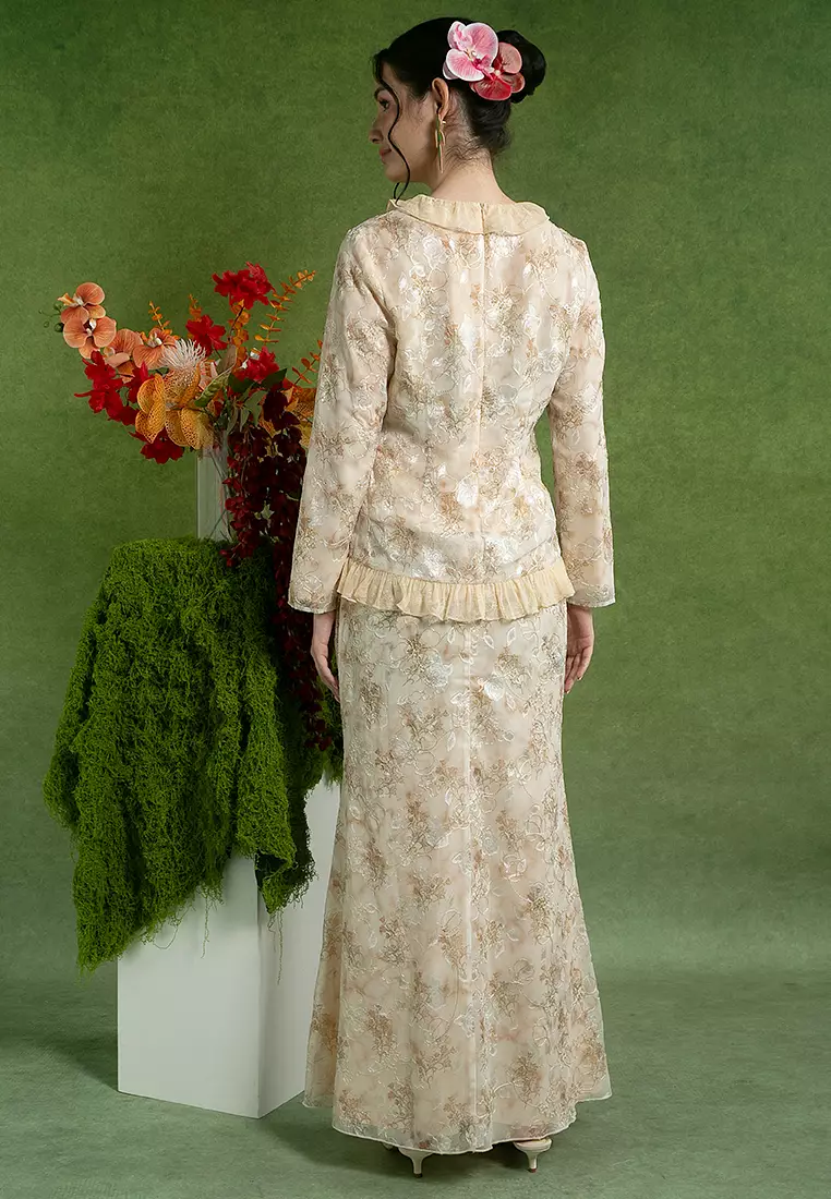 Katrina Ruffle Kebaya Set