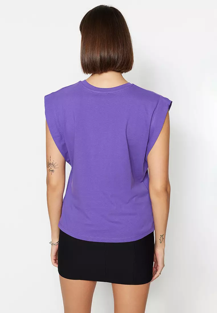 Padded Basic T-Shirt