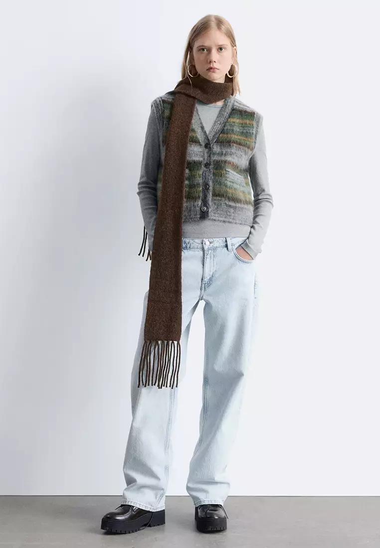 Brushed Knitted Vest