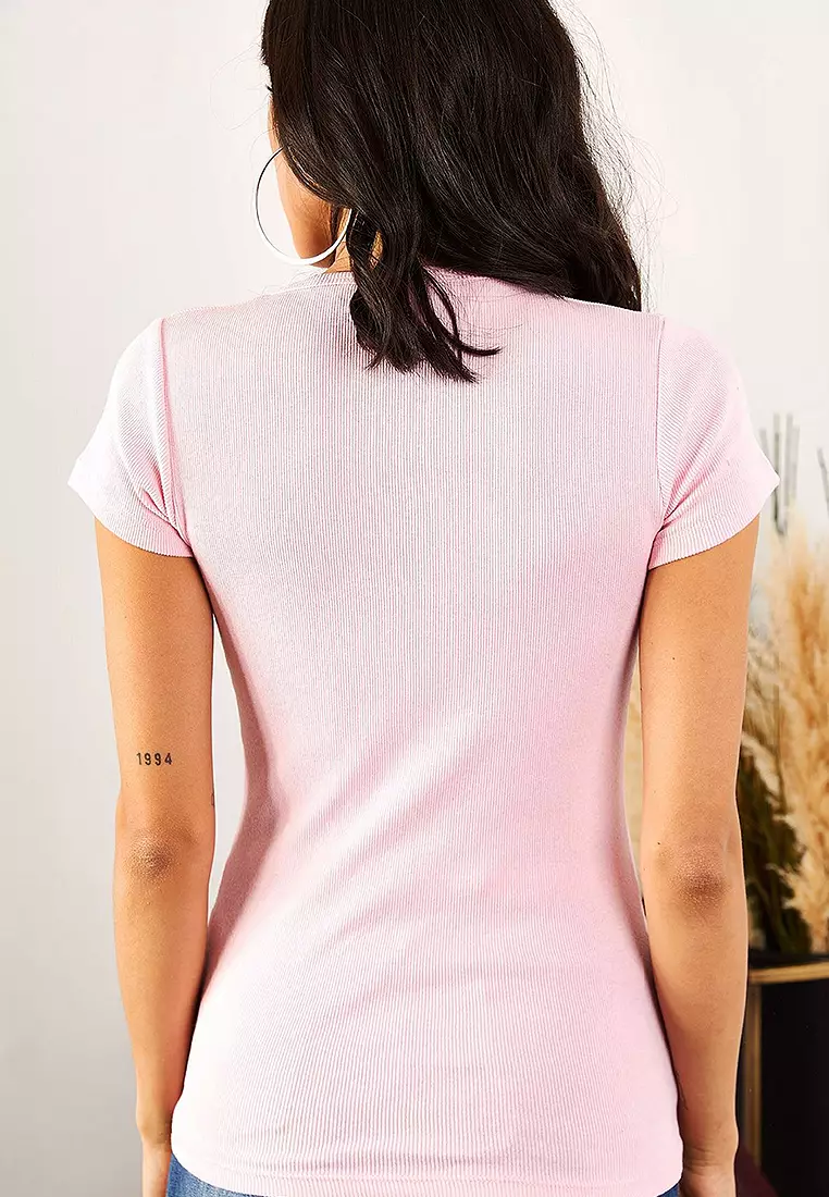 Women's Snap-On Camisole T-shirt BLZ-19000171