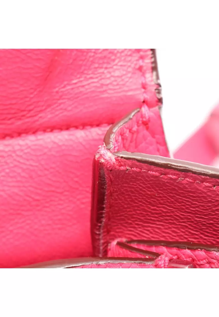 Pre-Loved Salvatore Ferragamo Sofia Gancini 2WAY Handbag leather pink