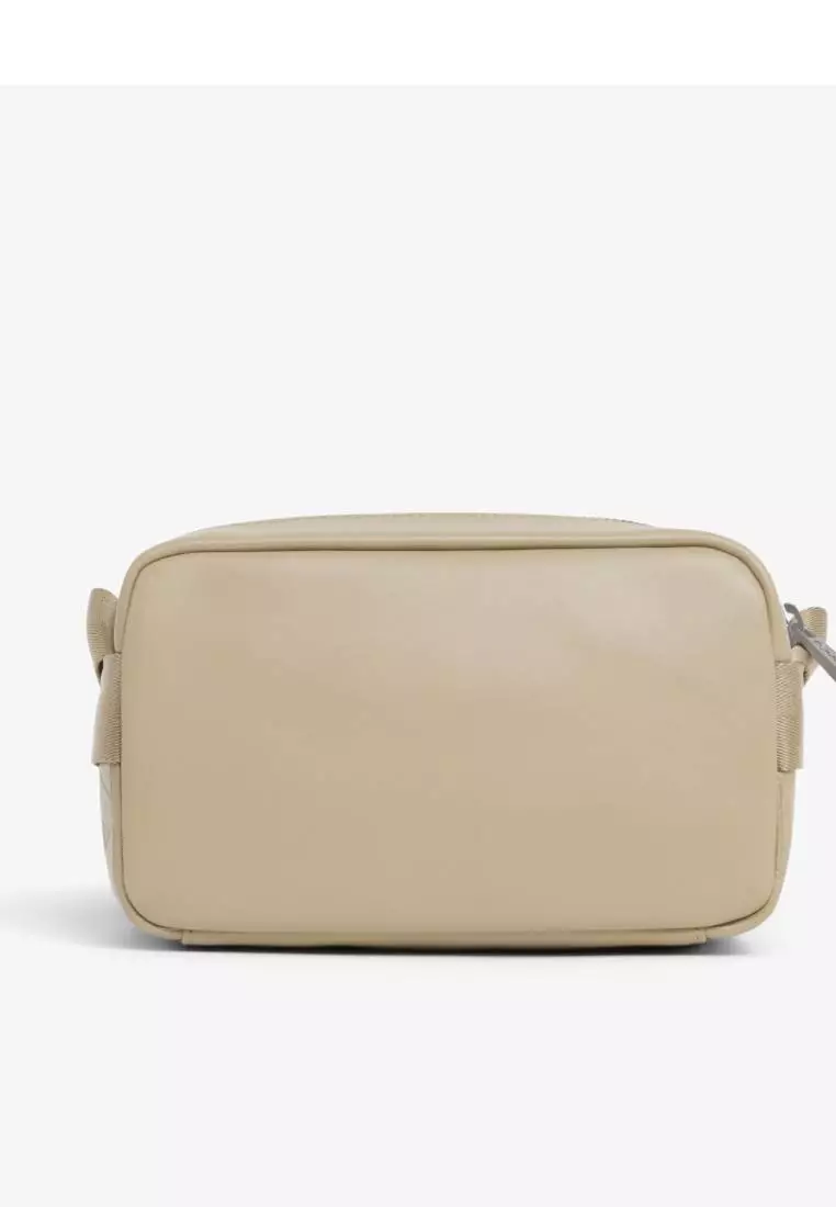 Vertical Leather Monogram Satchel