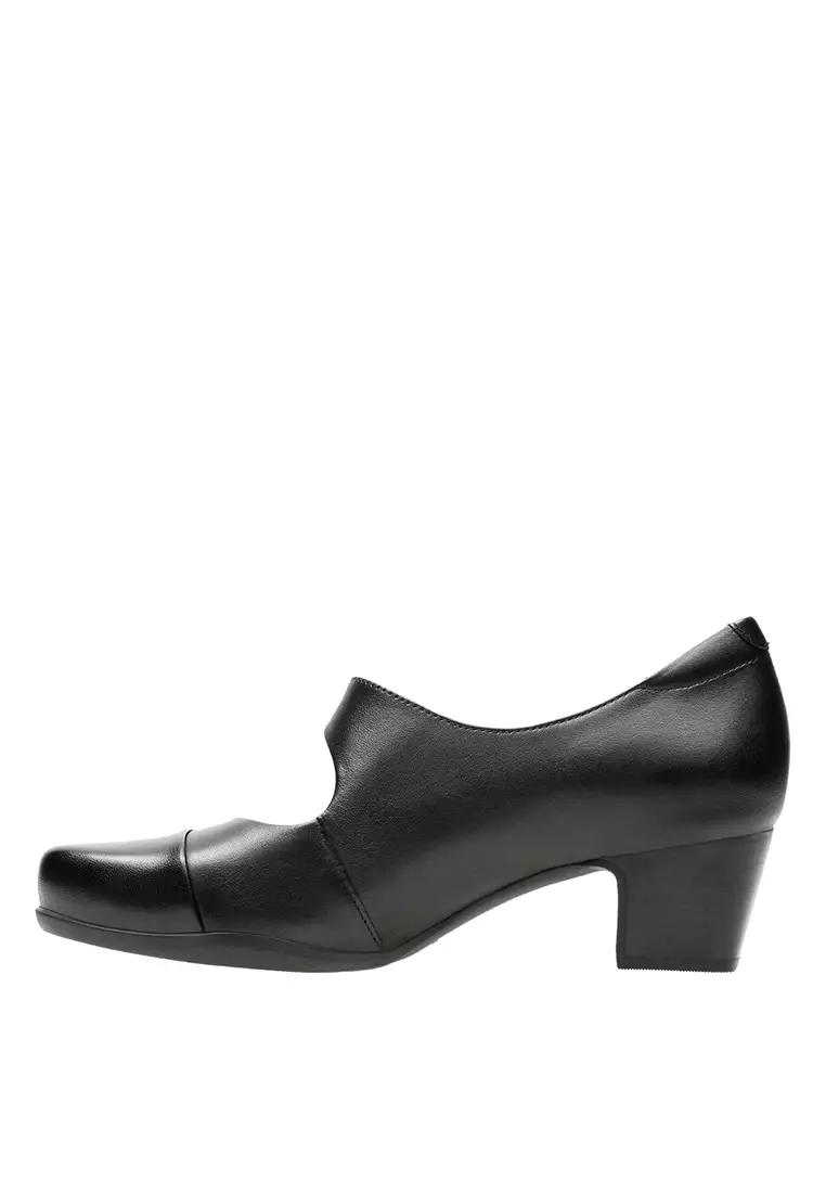 Womens Rosalyn Wren Trouser Shoes - Black Leather