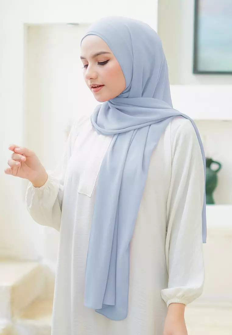 HIJAB INSTAN LATIFA - BABY BLUE