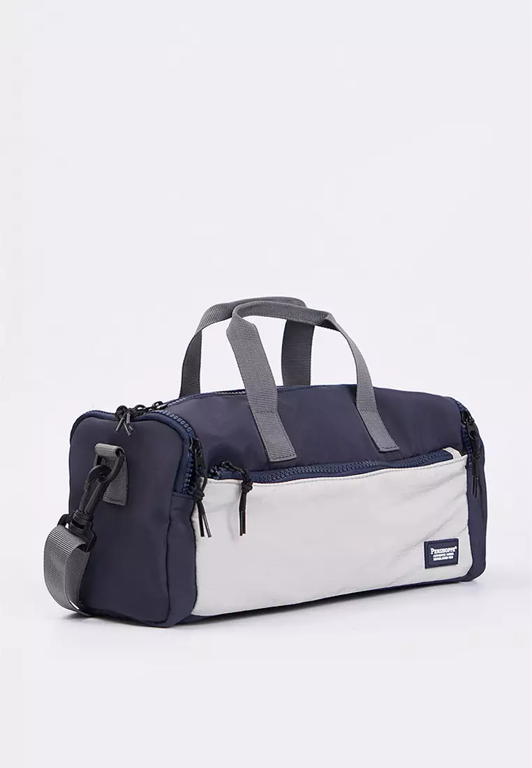 Two-Tone Mini Duffle Bag