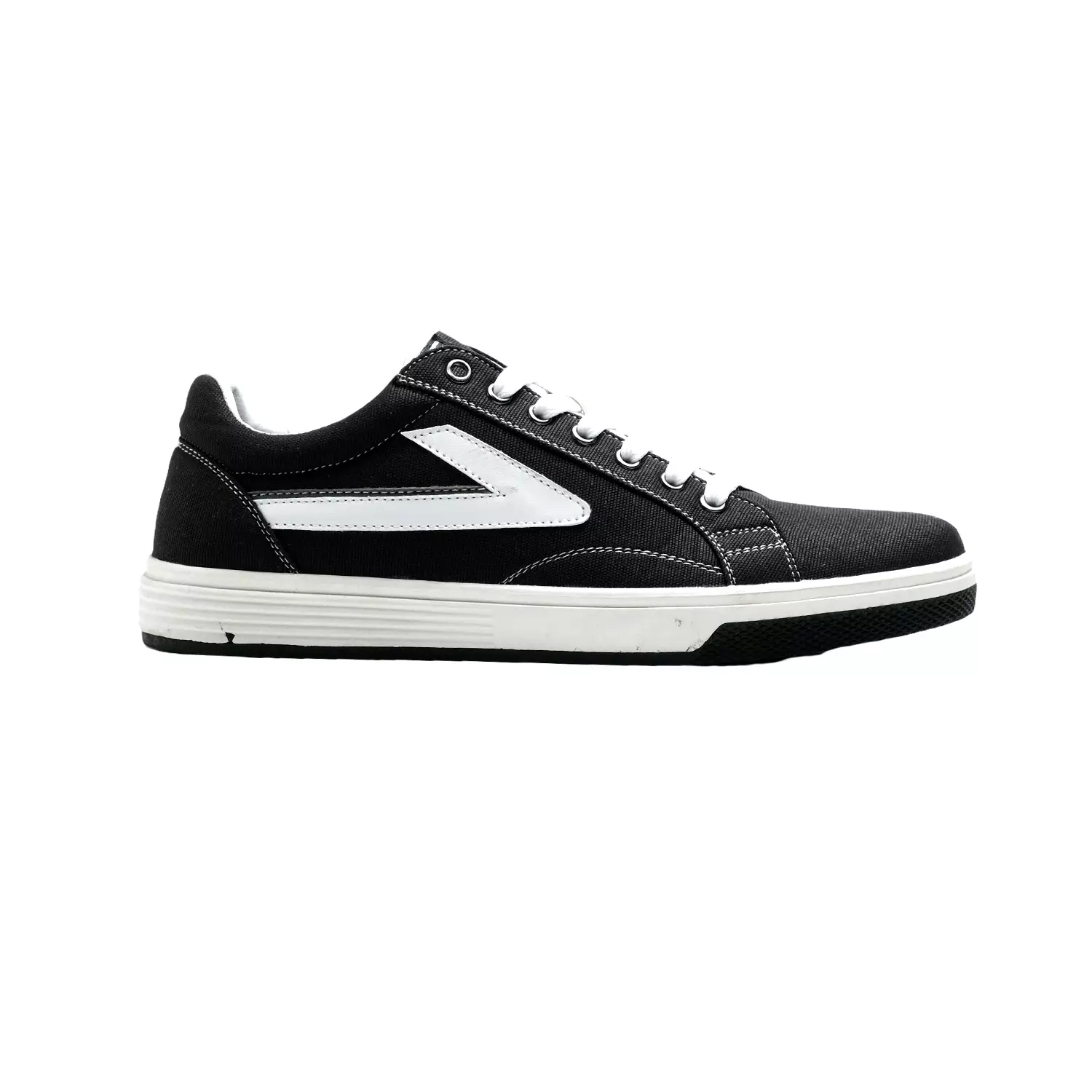 Footstep Footwear Sepatu Pria Sneakers Champ Classic Black White Original Shoes