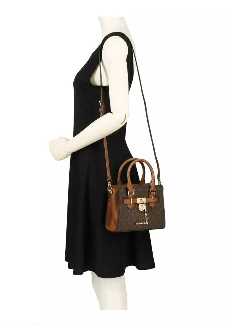 Mk hamilton signature satchel deals