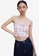 URBAN REVIVO pink Houndstooth Knit Crop Top BD189AAC88E8C6GS_1