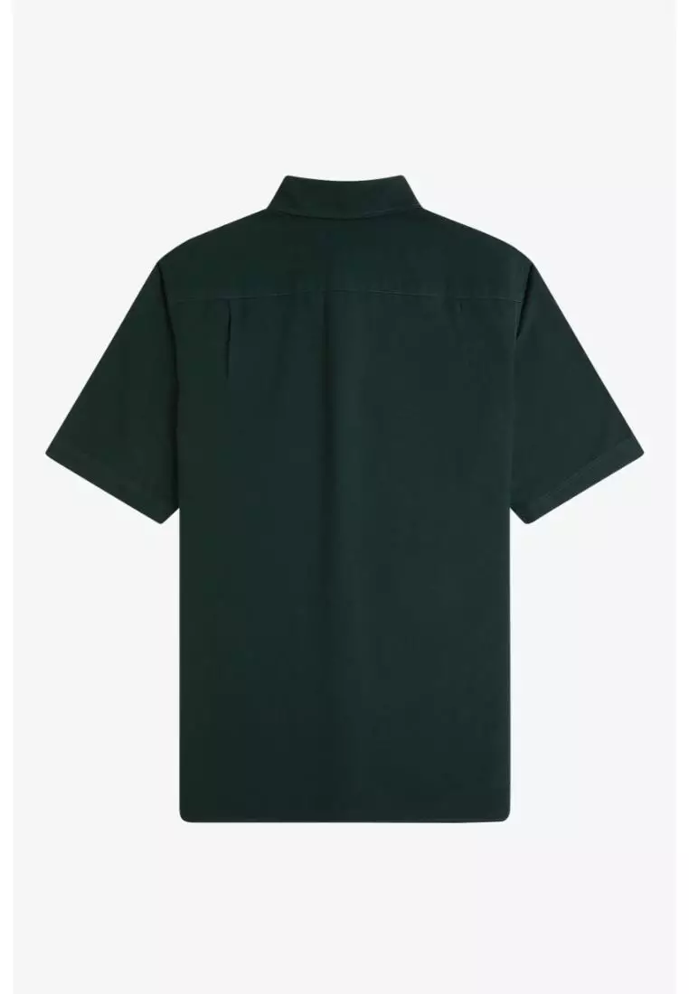 Fred Perry M8730 Short-Sleeve Oxford Shirt (Grassroots)