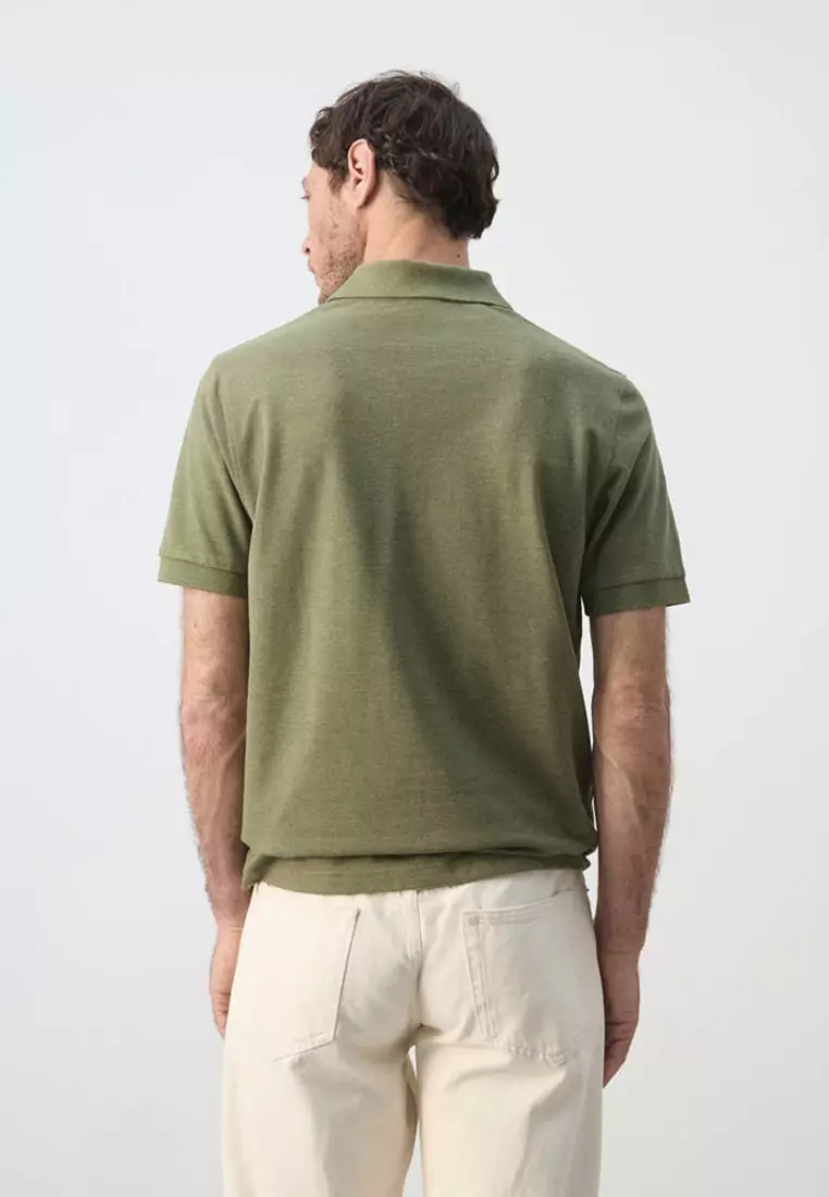Regular-Fit Piqué Polo Shirt