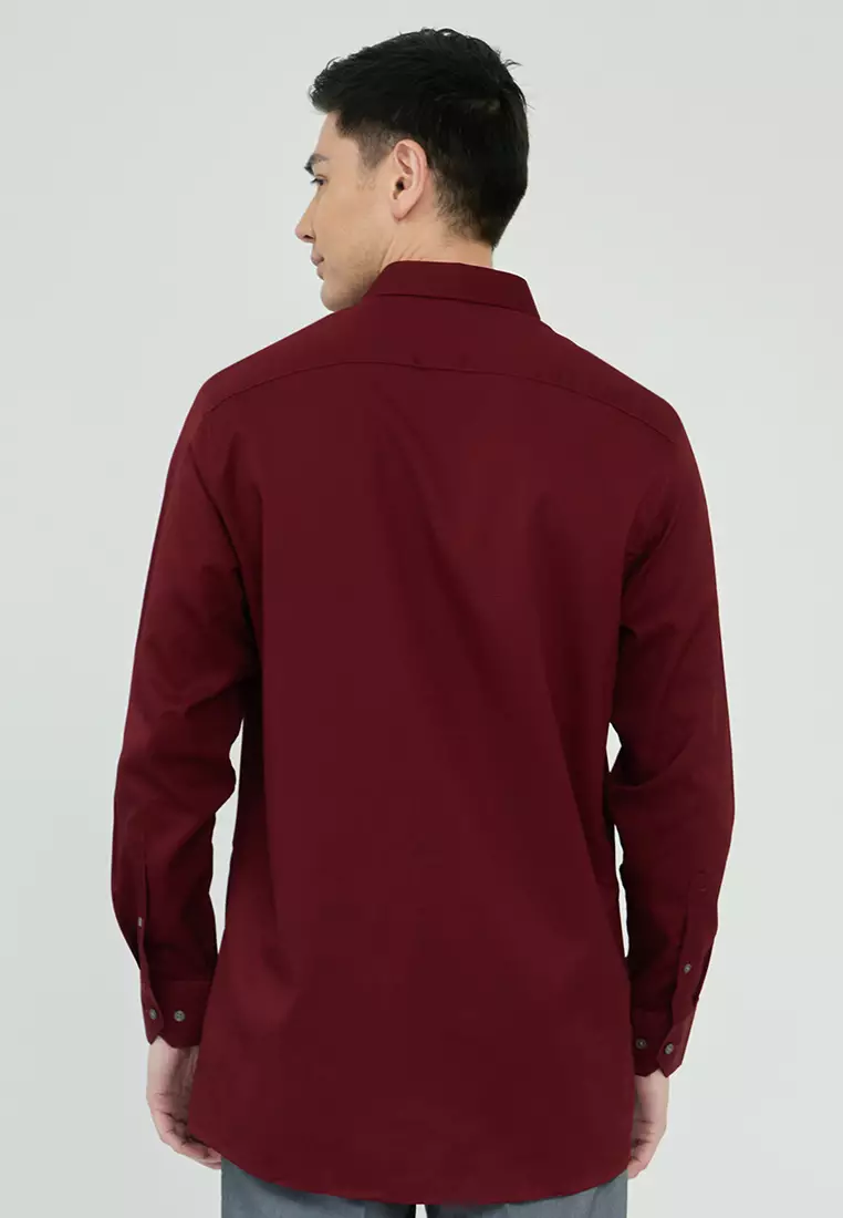 Regular Fit Textured Dress Shirt