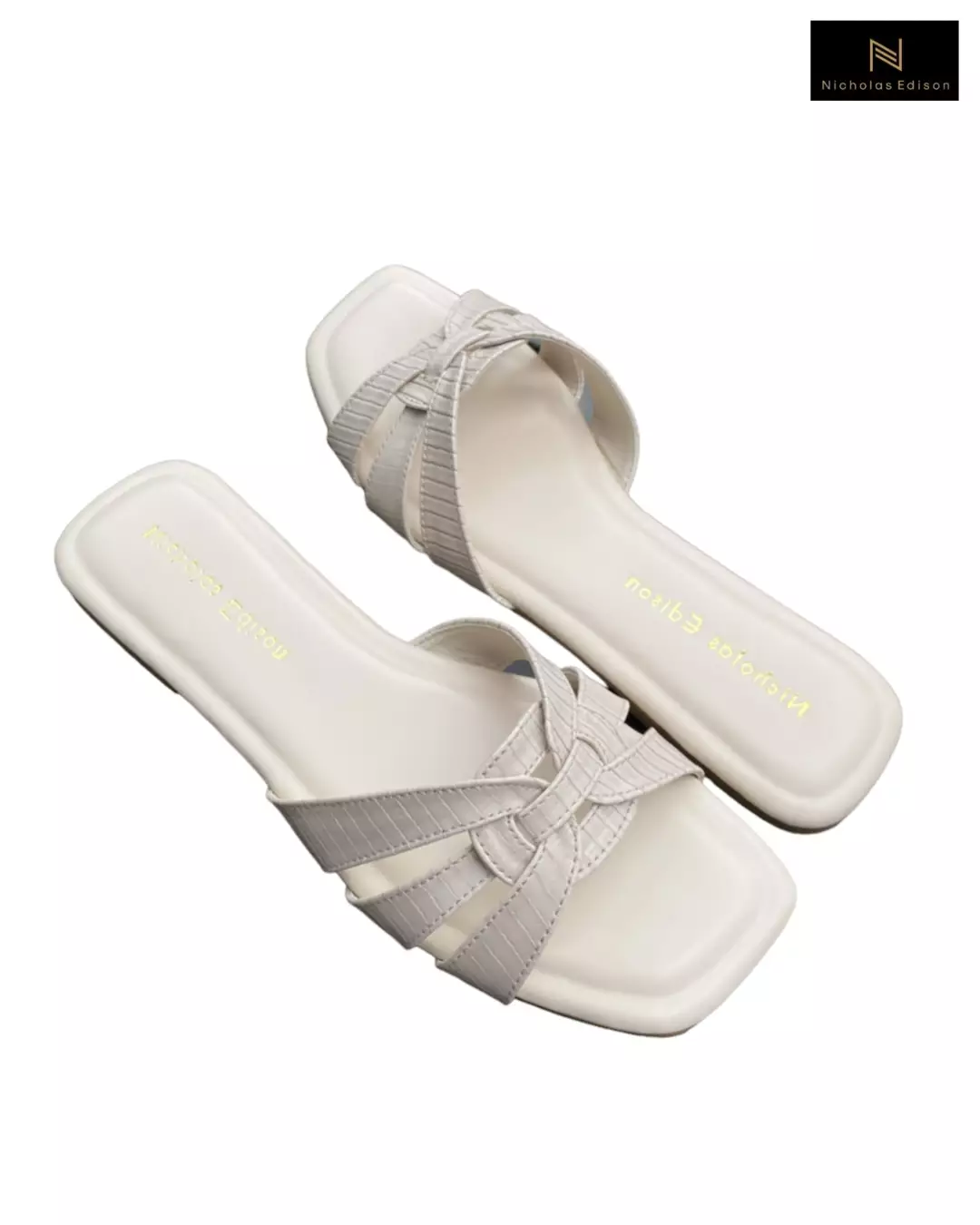 Nicholas Edison Sandal Costa Cream