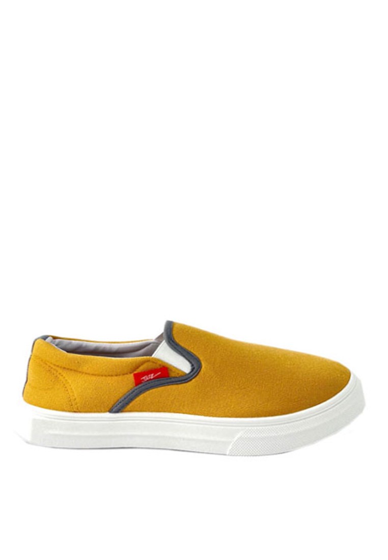Pallas Jazz Jazz Casual Color Shoes Slip On 407-0329 Light Brown