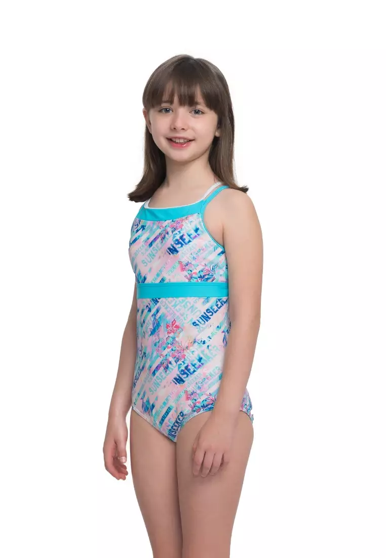 Sunseeker Logo Print Swimsuit