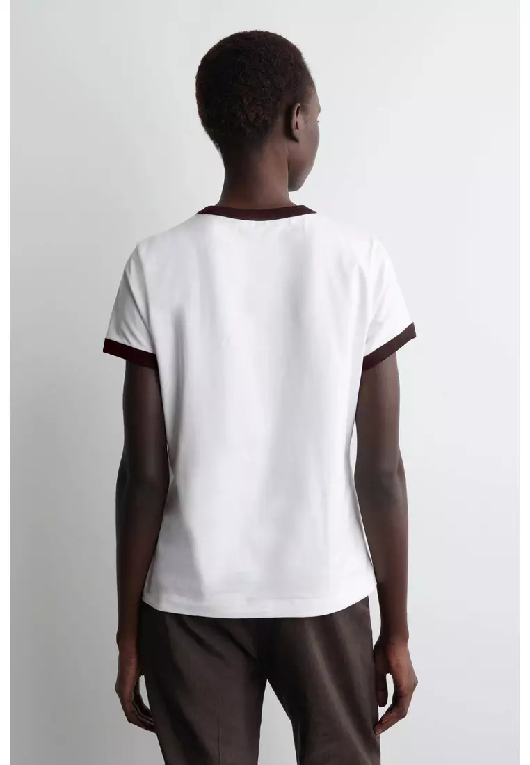 SHRUNKEN RINGER T-SHIRT