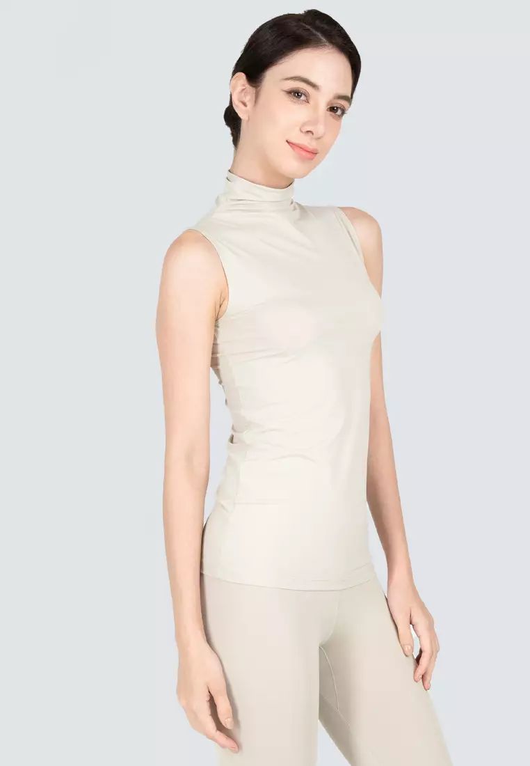 Polo Haus - Women’s Inner Wear (High Neck Sleeveless T-Shirt) WBIN002HSL