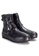 Shu Talk black XSA Light weight Fluffy Leather Boots A9CE7SH1294025GS_6