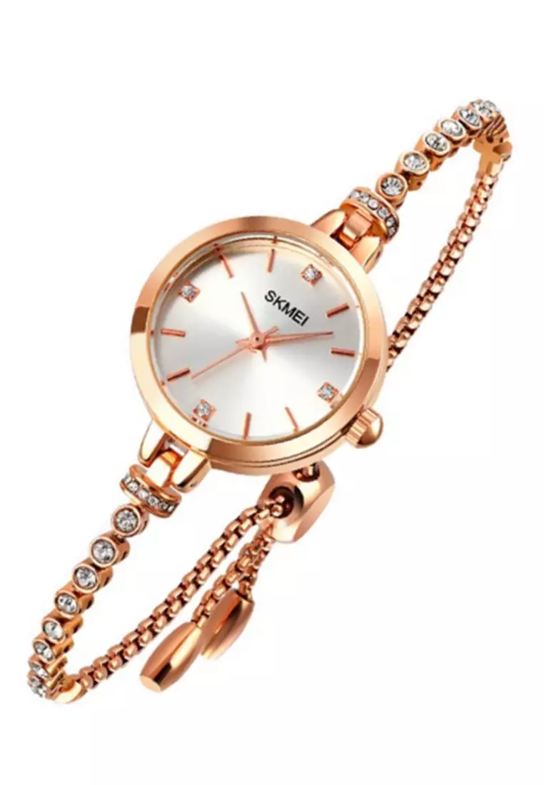 Jam Tangan Analog Wanita Waterproof Strap Tali Material Stainless Steel BL32 ORIGINAL