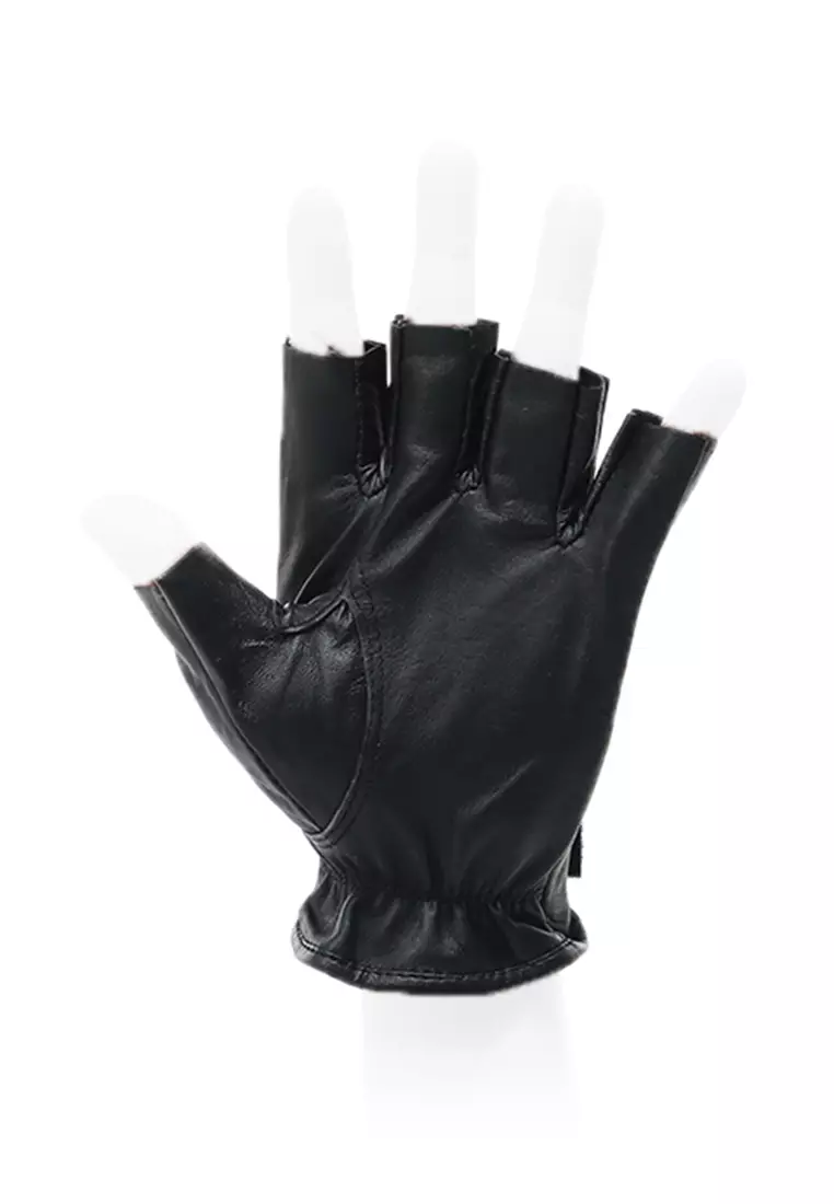 Decs Gloves Casual Comfortable Material Leather ORIGINAL - Black
