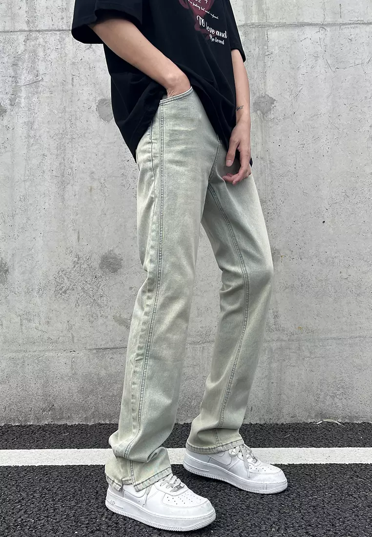 High Street Boot Cut Jeans AY-mj754